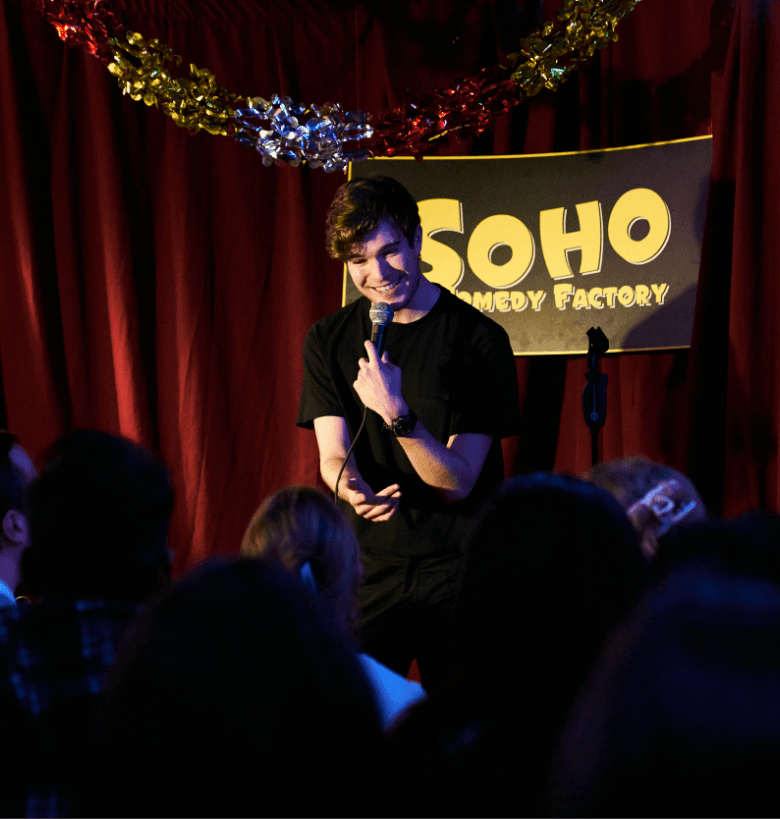 Tuesday night comedy in Soho