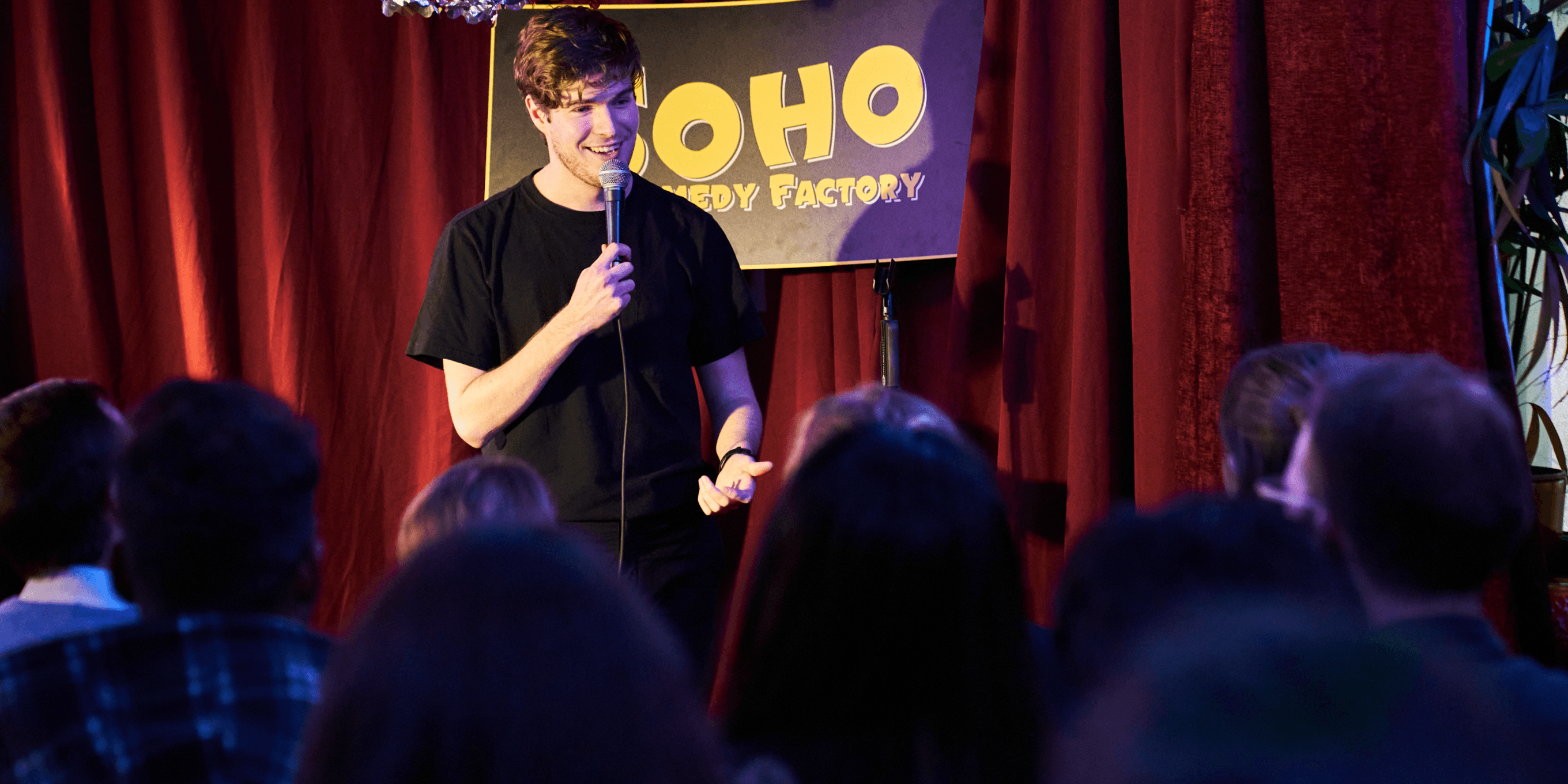 Friday night comedy in Soho