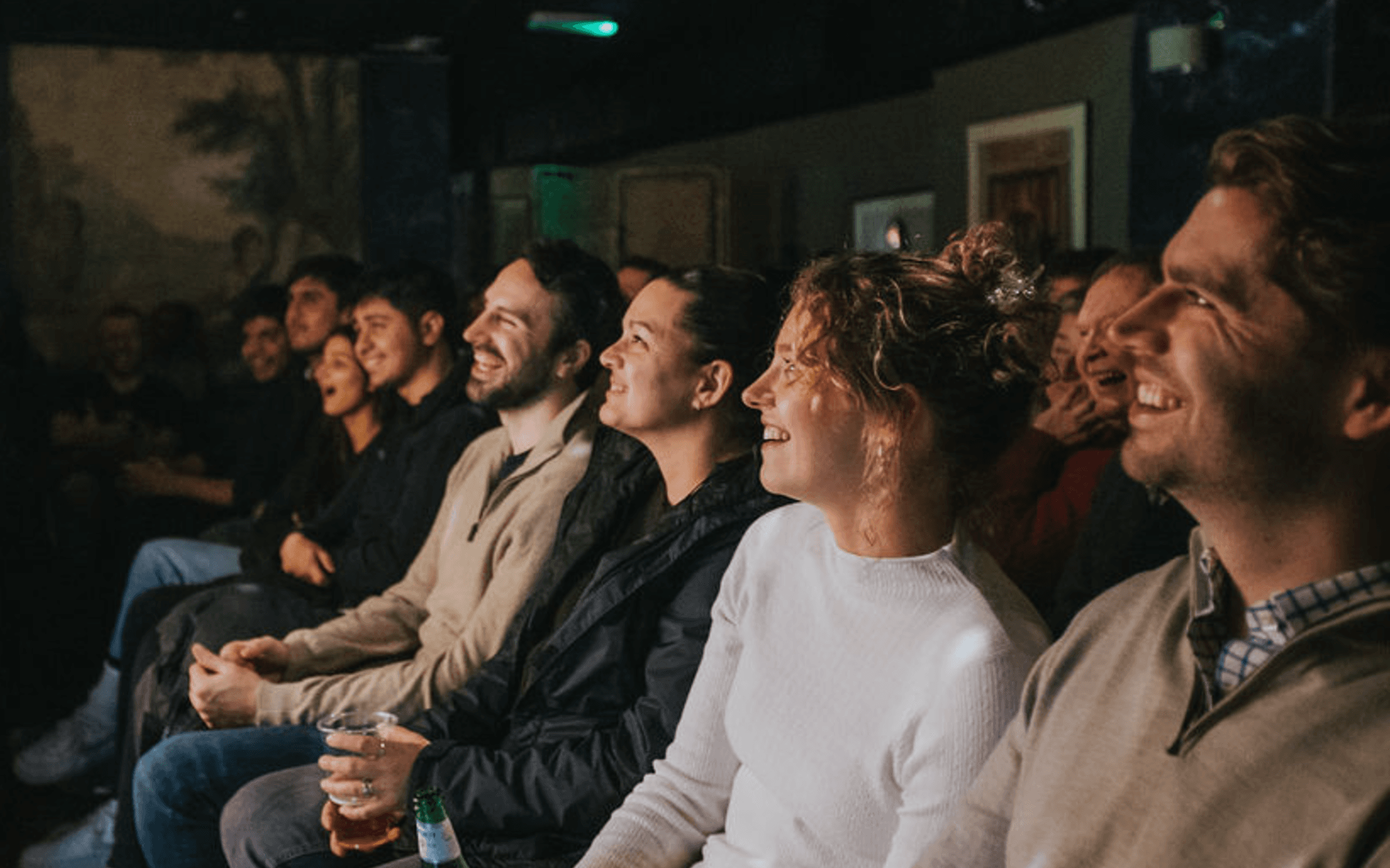 Saturday night comedy in Soho